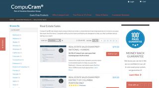 Real Estate Sales Exam Prep – Study Guide & Practice ... - CompuCram