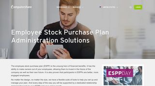 Employee Stock Purchase Plan Administration ... - Computershare