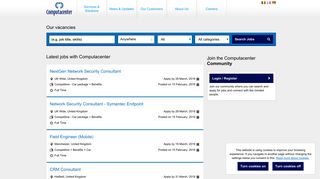 Jobs and careers with Computacenter