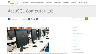 AccuSQL Computer Lab | Engineerica