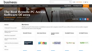 The Best Remote PC Access Software Reviews of 2019 - Business.com