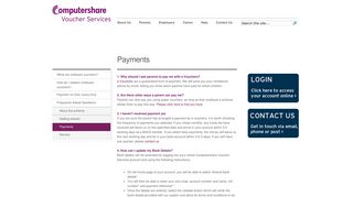 Payments | Computershare Voucher Services