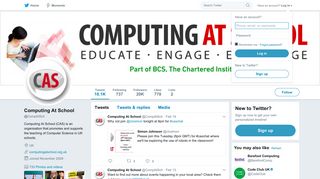 Computing At School (@CompAtSch) | Twitter