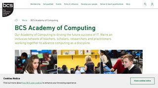 Computing At School (CAS) | BCS Academy of Computing | Who we ...
