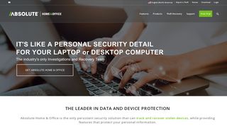 Absolute Home & Office - Leader in Data and Device Protection