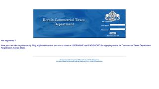 Login Page - KCTD::Kerala Commercial Taxes Department
