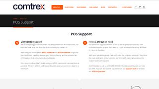 POS Support | Comtrex | Restaurant ePOS Software | Hospitality ePOS