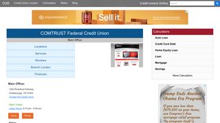 COMTRUST Federal Credit Union - Credit Unions Online