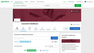 Concentric Healthcare Reviews | Glassdoor