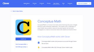 Conceptua Math - Clever application gallery | Clever