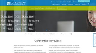 Provider Guide - CONCERN: EAP
