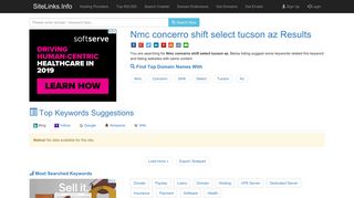 Nmc concerro shift select tucson az Results For Websites Listing