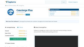 Concierge Plus Reviews and Pricing - 2019 - Capterra