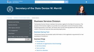Business Services - CT.gov
