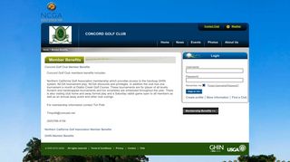 Concord Golf Club - Member Benefits - GHIN.com