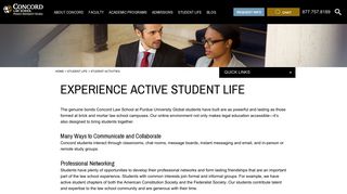 Student Activities - Concord Law School