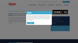 Concord Servicing Corporation | Appian