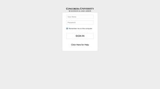 Concordia University - Portal - Outlook (Office 365)