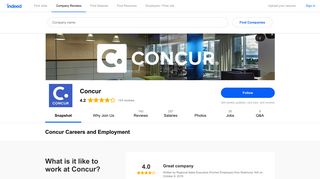 Concur Careers and Employment | Indeed.com
