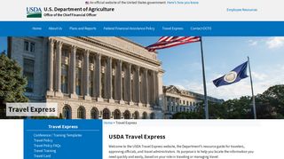 Travel Express - USDA OCFO