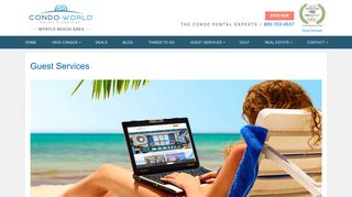 Guest Services | Vacation Planning | Condo-World