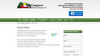 Your Local Rossville Condon Skelly Agency | Gangwer Insurance ...