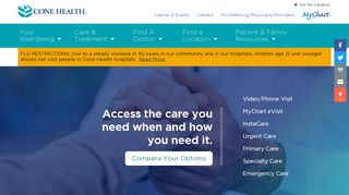 Cone Health - The Network for Exceptional Care