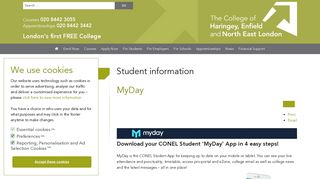 Student information | CONEL