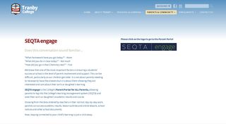 SEQTA engage - Tranby College