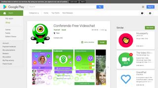 Conferendo Free Videochat - Apps on Google Play
