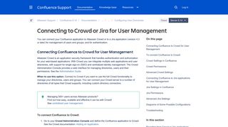 Connecting to Crowd or Jira for User Management - Atlassian ...