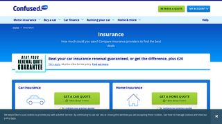 Compare Cheap Insurance Quotes Today at Confused.com