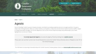 Licensed Agents | Conifer Insurance