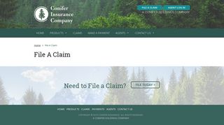 File A Claim with Conifer Company | Conifer Insurance