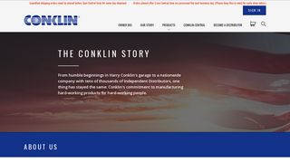 Customer Login - Conklin