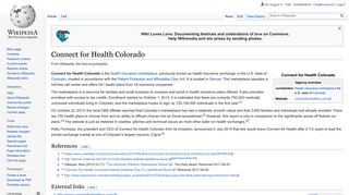 Connect for Health Colorado - Wikipedia