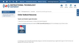 ConnectEd / McGraw-Hill's ConnectEd Login Instructions - Plano ISD