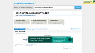 connectme.massageenvy.com at WI. Login | ConnectME