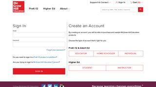 Sign in to Shop - McGraw-Hill Shop - Textbooks, Digital Products ...