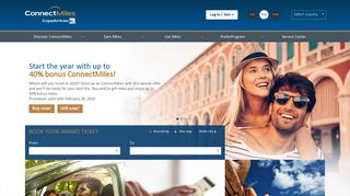ConnectMiles - The frequent flyer program of Copa Airlines
