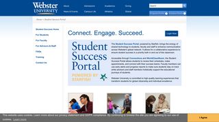Student Success Portal | Webster University