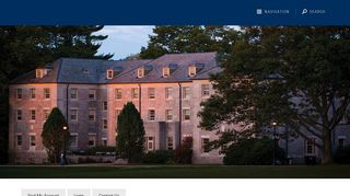 Online Alumni Services - Login - Connecticut College