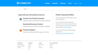 Login with your Connectify account to - Connectify Hotspot