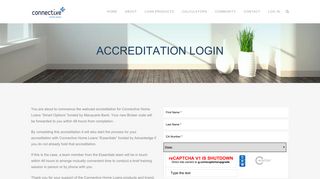 Connective Home Loans | Accreditation Login