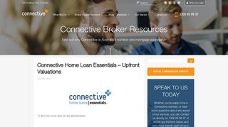 Connective Home Loan Essentials - Upfront Valuations - Blog ...