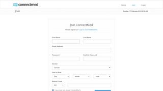 Join - ConnectMed