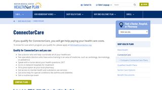 BMC HealthNet Plan | ConnectorCare
