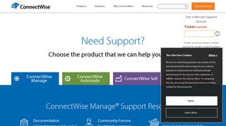 Online Support for ConnectWise Partners