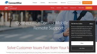 Mobile Device Remote Support with ConenctWise ... - ConnectWise