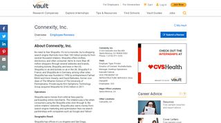 Connexity, Inc.|Company Profile|Vault.com